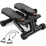 Sportsroyals Stepper for Exercise, Stair Stepper with Resistance Bands, Mini Stepper with 330LB Weight Capacity, Adjustable Stride Height to Increase or Decrease The Intensity of Your Workout