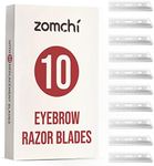 Precision Eyebrow Razor Blades - Set of 10 Replacement Blades