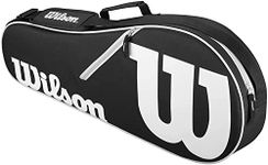 WILSON FBA_wrz601403 Advantage II Tennis Bag-Black/White, 2 Racquet