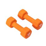 JFIT Neoprene Dumbbell Pairs, 6 LB