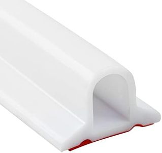 Duzzy 118 Inch Collapsible Shower Threshold Water Dam, Ideal for Wheelchair Accessible, Suitable for Accessibility ADA Handicap Showers