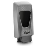 GOJO PRO TDX 2000 Push-Style Hand Soap Dispenser, Gray, for 2000 mL GOJO PRO TDX Heavy Hand Cleaner or Soap Refills (Pack of 1) - 7200-01