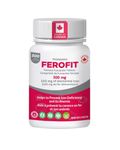 Pharmaris Ferofit - Ferrous Fumarate 300mg (100mg Elemental Iron), Prevents Anemia Due to Deficiency, Iron Supplements for Women & Men, 500 Tablets