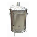 Fastcar 90L METAL GARDEN INCINERATOR - LEAVES, RUBBISH, PAPER, WOOD BURNER