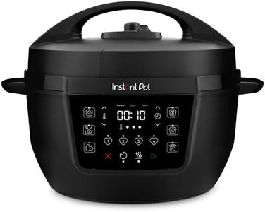 Instant Pot XL 7.1L Electric Multicooker - 7-in-1 Smart Cooker - Pressure, Slow, Steamer, Sauté, Yogurt Maker, Egg Cooker and Food Warmer - Stainless Steel Inner Pot, Black