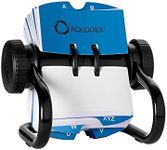 Rolodex Open Rotary Card File with 500 2 1/4-Inch x 4-Inch Cards and 24 Guides (66704)