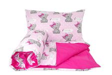 Baby's Comfort Reversible 2pcs Baby Bedding Set Duvet/Quilt Cover + Pillowcase (120x90cm for cots and cotbeds, 14)