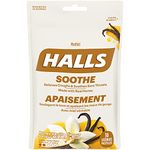 HALLS Menthol Honey Vanilla Bag 30 Lozenges, Packaging may vary