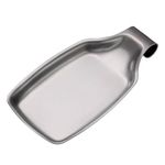 Spoon Rest, Stainless Steel Large Spoon Rest Kitchen Spoon Holder for Spatulas, Spoons, Cookware, Sauce and Snack