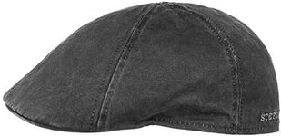 Stetson Level Gatsby Cap Men Black 7 1/2-7 5/8