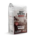 Salt Spring Coffee - French Roast Whole Bean Coffee, Organic Fair Trade Coffee, Proudly Canadian (Dark Roast, 908g)