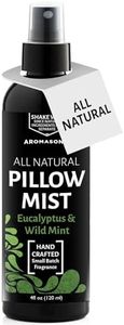 Aromasong Eucalyptus & Wild Mint Pillow Spray - All Natural Calming Linen & Bedtime Mist for Deep Sleep - Aromatherapy Essential Oils for Sleeping