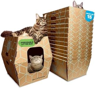 Cats Desire Biodegradable & Disposable Litter Box (15 PC)
