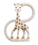 Sophie la girafe Baby Teething Ring, 100% Natural Rubber Phthalate-Free Easy to Grip Baby Teether, Suitable for Newborn Babies - Fresh Touch Box