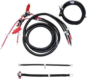 Complete Wiring Harness Kit with BDFS MIDI AMI Fuse Holder Power Distribution Module and Battery Terminal Cable,Power Distribution for Vehicles, Boats and Car Systems