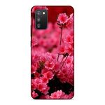 LETAPS® Printed Mobile Back Hard Case Cover for Samsung Galaxy A03s / Samsung Galaxy A02s | Pink Floral, Flowers Lover, Art, Wallpaper-6434