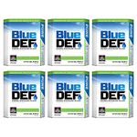 BlueDEF Diesel Exhaust Fluid Synthetic & Deionized Water 2.5 Gallon Jug (6 Pack)