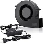 GDSTIME 140mm x 40mm 14cm DC 12V Powered Fan Brushless Centrifugal Blower Axial Cooling Fan with AC 100V - 240V Speed Controller