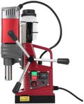 1550W Mag Drill Press with 2" Boring Diameter, 3147 lbf/14000N Mag Force, Portable Magnetic Drill, 750 RPM Adjustable Speed Power Magnetic Drill Press for Metal Surface