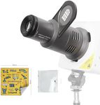 Mini Snoot Photography Optical Snoot Spotlight Compatible with Zhiyun CX100, Smallrig RC 60B,GodoxG ML100Bi etc, 33Gobos, Magic Storage Cloth