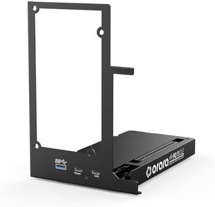 External GPU Dock Station, Mini eGPU Enclosure Only Compatible with Thunderbolt 3/4,USB4 40Gbps Graphics Card Dock Compatible with NVIDIA/AMD PCIe, PD 85W, Daisy Chain, DC/ATX/SFX/Flex Support