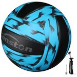 Senston Size 5 Volleyball – Soft & Durable Microfiber Cover for Adults & Youth | Official Size for Indoor, Outdoor, Beach & Gym Training | Includes Air Pump