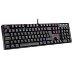 Redragon K551 Mechanical Gaming Keyboard Wired for Windows Gaming PC UK Layout (Rainbow RGB Backlit Black)