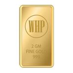 WHP JEWELLERS 24kt (999) 2 gm Yellow Gold Bar