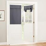 RYB HOME Blackout French Door Curta
