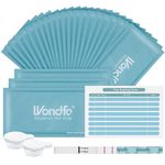 Wondfo Ovulation Test Strips 25 Pack Ovulation Predictor Kit with Urine Cups to Know Your Most Fertile Days 5MM Width