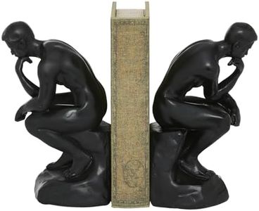 Deco 79 Bookends, Black