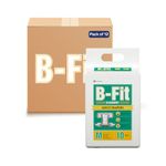 B-FIT Adult Diaper Economy Tape Style - Medium Size - Pack of 6 (Unit Count 60)