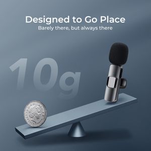 YRF Wireless Lavalier Microphone – Clip-On, Portable Audio