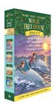 Magic Tree House Volumes 9-12 Boxed Set: Dolphins at Daybreak/Ghost Town at Sundown/Lions at Lunchtime/Polar Bears Past Bedtime (Magic Tree House Collection)