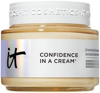 IT Cosmetics Confidence in a Cream Jumbo - Hydrating & Anti Aging Face Moisturizer, Visibly Reduces Fine Lines & Wrinkles, Up To 48H Hydration, Repairs Skin Barrier, Squalane & Ceramides - 4 fl oz