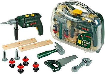 Bosch Tool Case with Hammer Drill Toy Multi - Colored