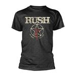 Rush American Tour 1977 A Farewell to Kings Official Tee T-Shirt Mens Unisex (Small) Black