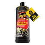 Meguiar's Flagship Premium Marine Wax, Boat Polish and Oxidation Remover - 32 Oz Bottle