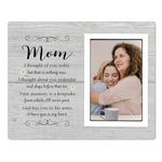 SteadStyle Mom Memorial Picture Frames, Memorial Gifts for Loss of Mother, Sympathy Gifts for Loss of Mom, Bereavement Gifts for Loss of Mother - Memorial Frames for Loved One, Fits 4x6 In Photo