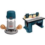 Bosch 1617EVS 2-1/4 HP Variable-Speed Router and RA1181 Benchtop Router Table