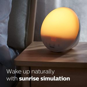 Philips SmartSleep Wake-Up Light – Sunrise Simulation Alarm Clock