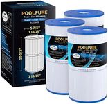 POOLPURE C-6430 Spa Filter Replaces 31489, PWK30, Filbur FC-3915, P/N0969601, 71825, 73178, 73250, 30 sq. ft. Hot Spring Spa Filter 3 Pack