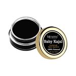 Mexmy Feel Eighteen Baby Kajal Black For Newborn - Natural, Enriched With Certified Organic Ingredients And Desi Cow Ghee, Chemical-Free Kajal, Water Resistant and Long Lasting - 8g Glossy Finish