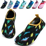 Water Shoes for Kids Girls Boys Toddler Beach Shoes Aqua Socks for Pool Swimming Shoes Non Slip Quick Dry Barefoot Skin Outdoor