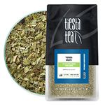 Tiesta Tea - Yerba Mate | Traditional Green Maté Tea | Premium Loose Leaf Tea | High Caffeinated Tea | Make Hot or Iced Tea & Brews Up to 200 Cups | All Natural Flavors - 12oz Resealable Bulk Pouch