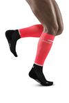 CEP - THE RUN COMPRESSION SOCKS TALL for men | Long running socks in pink/black with compression | Regenerating compression socks for men | Size III | M