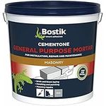 Bostik Cementone General Purpose Mortar, Pre-Mixed, Easy to Use, For Interior & Exterior Repairs & Maintenance, Colour: Grey, Size: 5kg (Packaging may vary)