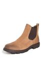 UGG Men's Biltmore Chelsea Boot, Chestnut Suede, 9