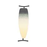 Brabantia - Ironing Board D - Heat Resistant Steam Iron Zone - Adjustable Height - Non-Slip Rubber Feet - 100% Fairtrade Cotton Cover with Foam Layer - Foldable XL Unit - New Dawn - Size D (135x45 cm)