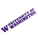 Desert Cactus University of Washington Sticker Huskies U of W Name Logo Vinyl Decal Laptop Water Bottle Car Scrapbook (8 Inch Sticker)